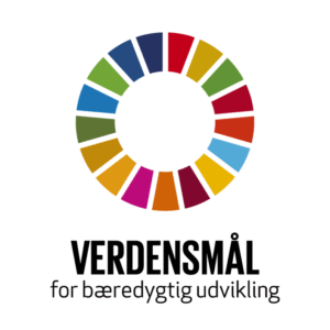 Verdensmål logo for bæredygtig udvikling.